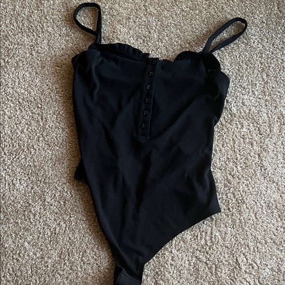 Kittenish Tops - Kittenish bodysuit with front buttons